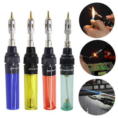 1300°C Gas Soldering Iron Cordless Welding Pen for Burner