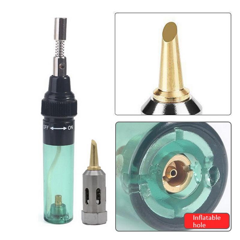 1300°C Gas Soldering Iron Cordless Welding Pen for Burner