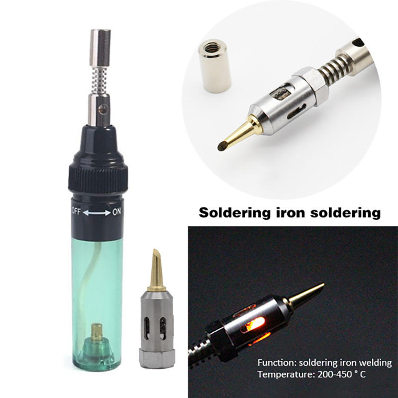 1300°C Gas Soldering Iron Cordless Welding Pen for Burner